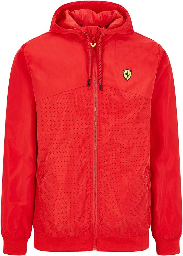 Ferrari Men FW Windbreaker pánská bunda červená - pánské bundy