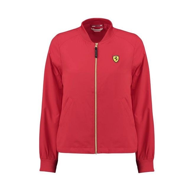 Ferrari dámský bomber jarní červený - dámské bundy, vesty