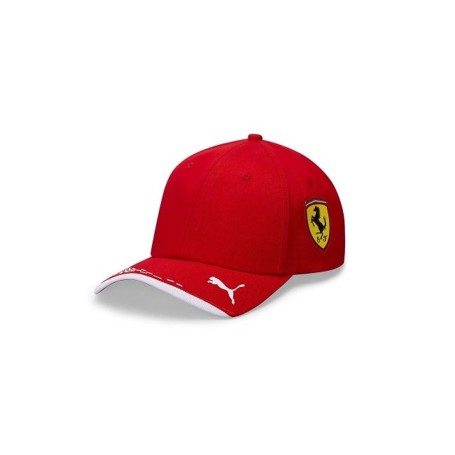Dětská Ferrari kšiltovka Team červená - dětské kšiltovky a čepice