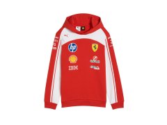 Ferrari F1 2026 dětská mikina s&nbsp;kapucí červená