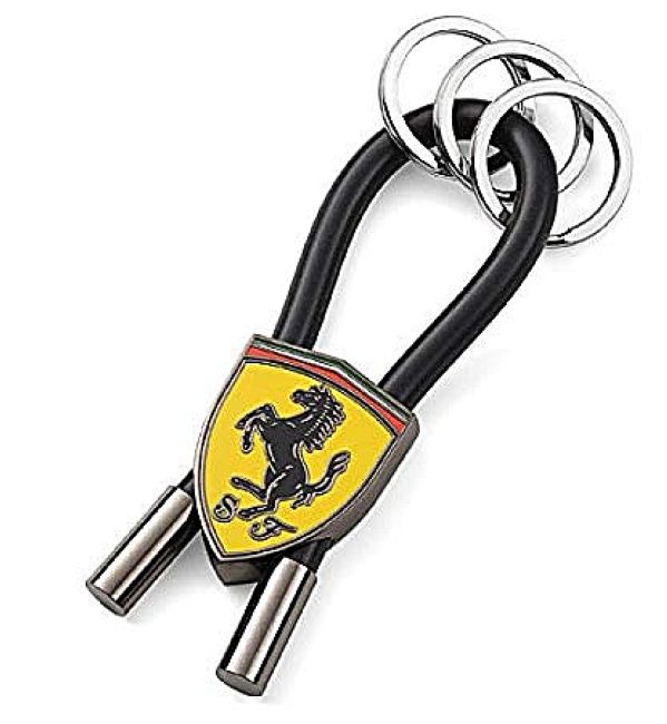 Ferrari klíčenka Rubber Strap - doplňky Přívěsky na klíče a klíčenky, odznaky
