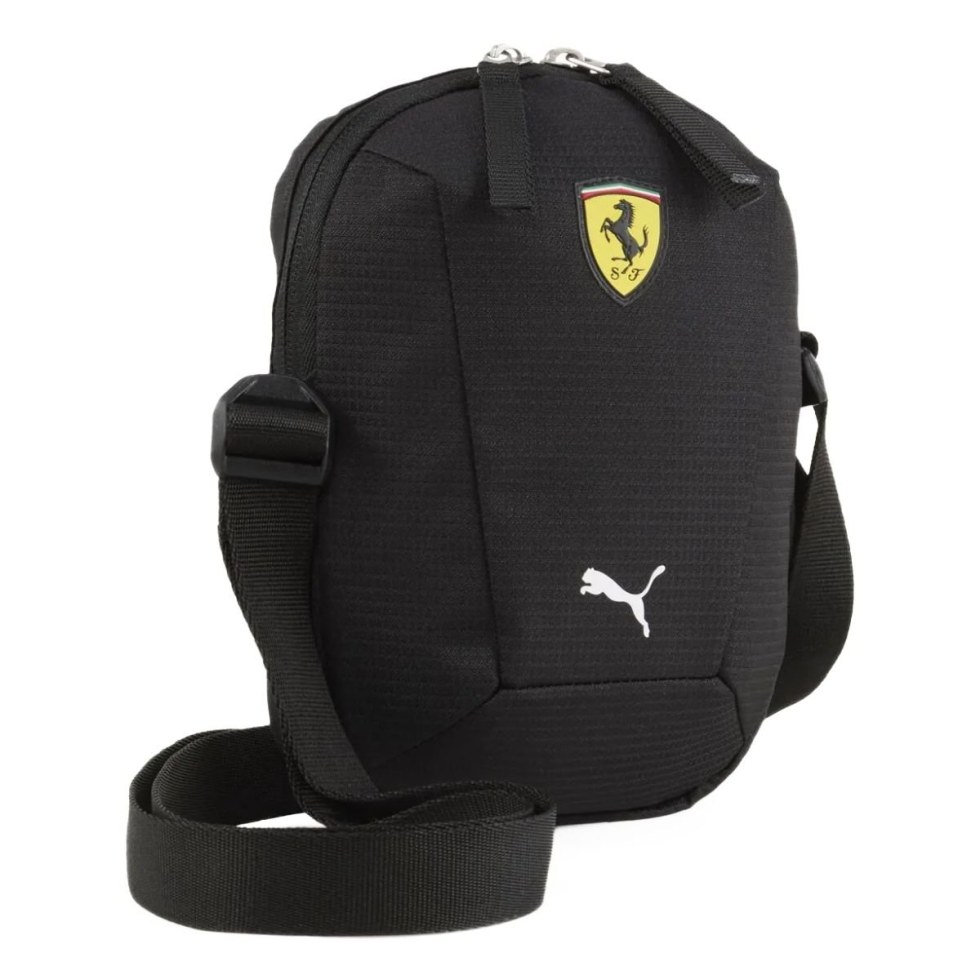 Ferrari Race Portable taška přes rameno černá Ferrari Race Portable taška přes rameno černá - dámské kšiltovky Tašky