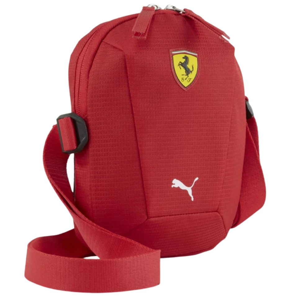 Ferrari Race Portable taška přes rameno červená - dámské pánské bundy Tašky