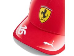 Ferrari F1 2026 týmová BB kšiltovka Charles Leclerc #16 - červená 3