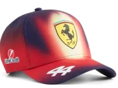 Ferrari F1 2026 kšiltovka GP China Lewis Hamilton #44 červená