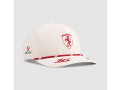 Ferrari F1 kšiltovka Charles Leclerc #16 SE Monaco GP 2026 - bílá