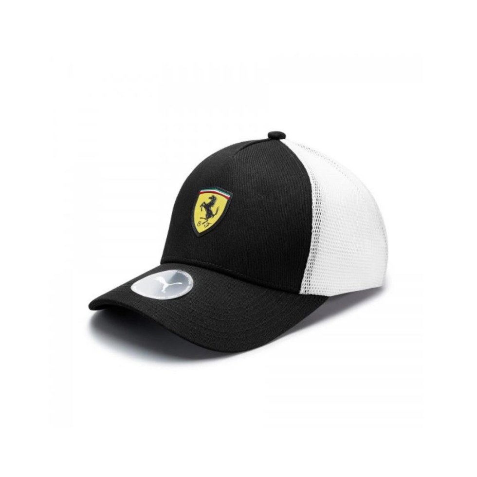 Ferrari F1 2025 kšiltovka Trucker černá - dámské kšiltovky