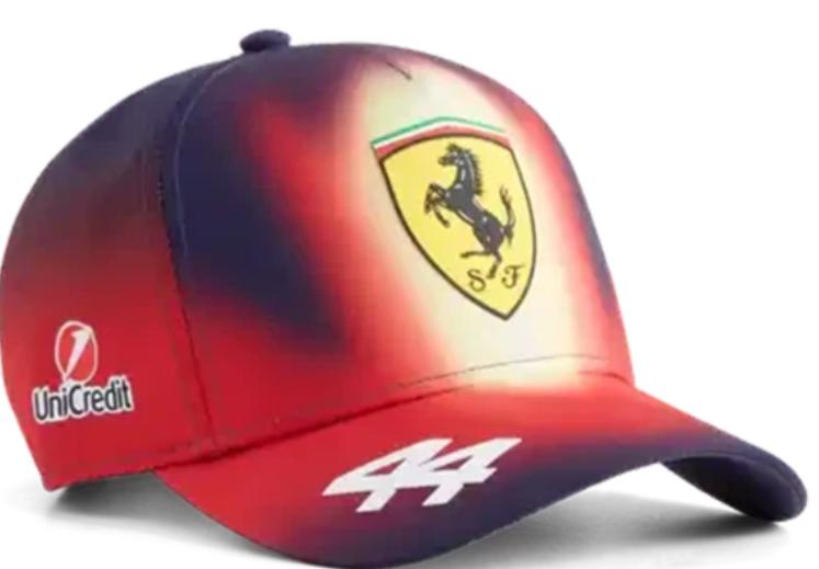 Ferrari F1 2026 kšiltovka GP China Lewis Hamilton #44 červená - dámské kšiltovky