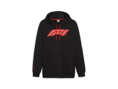 Ferrari formula 1 F1 pánská mikina s kapucí ESS Logo - Puma černá