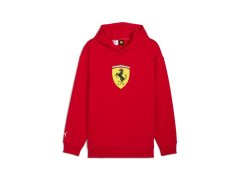 Ferrari pánská mikina Sportswear s kapucí - Puma červená