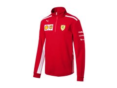 Ferrari team mikina half zip fleece