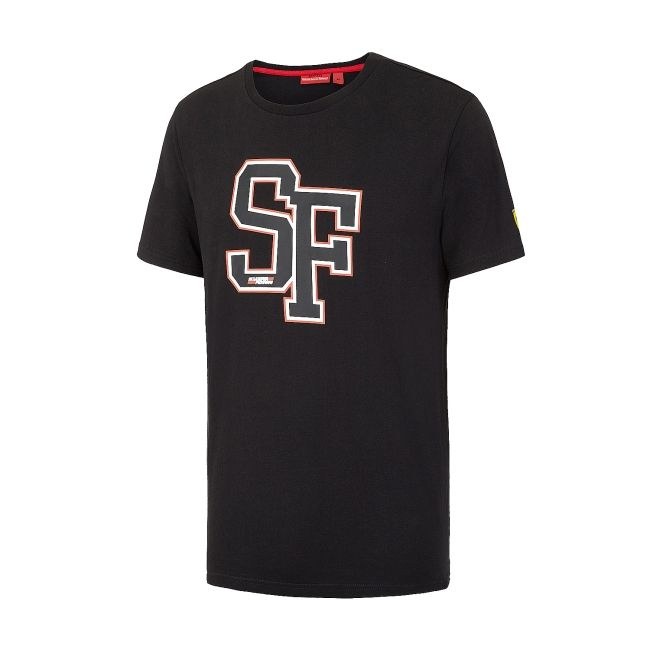 FORMULESHOP Ferrari pánské tričko SF černé - pánské trička