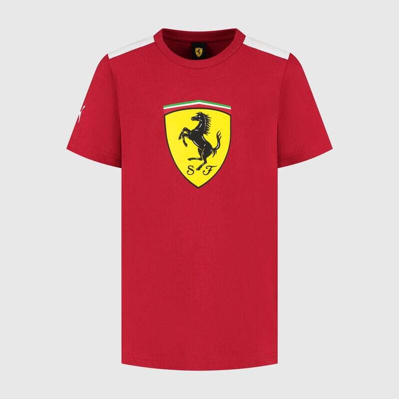 Ferrari F1 2025 pánské tričko s velkým logem červené - pánské trička