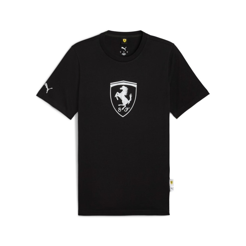 Ferrari pánské tričko Sportswear Tonal s logem - Puma černé Ferrari pánské tričko Sportswear Tonal s logem - Puma černé - pánské trička